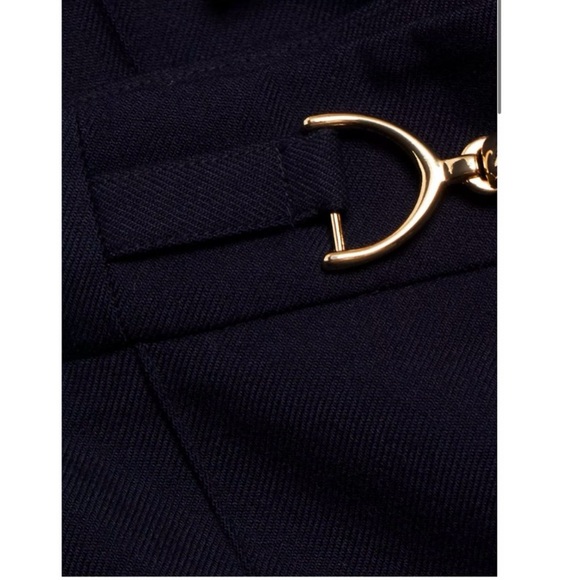 🎅 ELIE TAHARI One Button Blazer Mazarine Navy 100% Wool NWT $495 14 - Picture 5 of 16